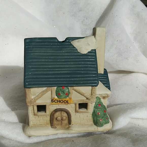 Other - Ceramic Village schoolhouse